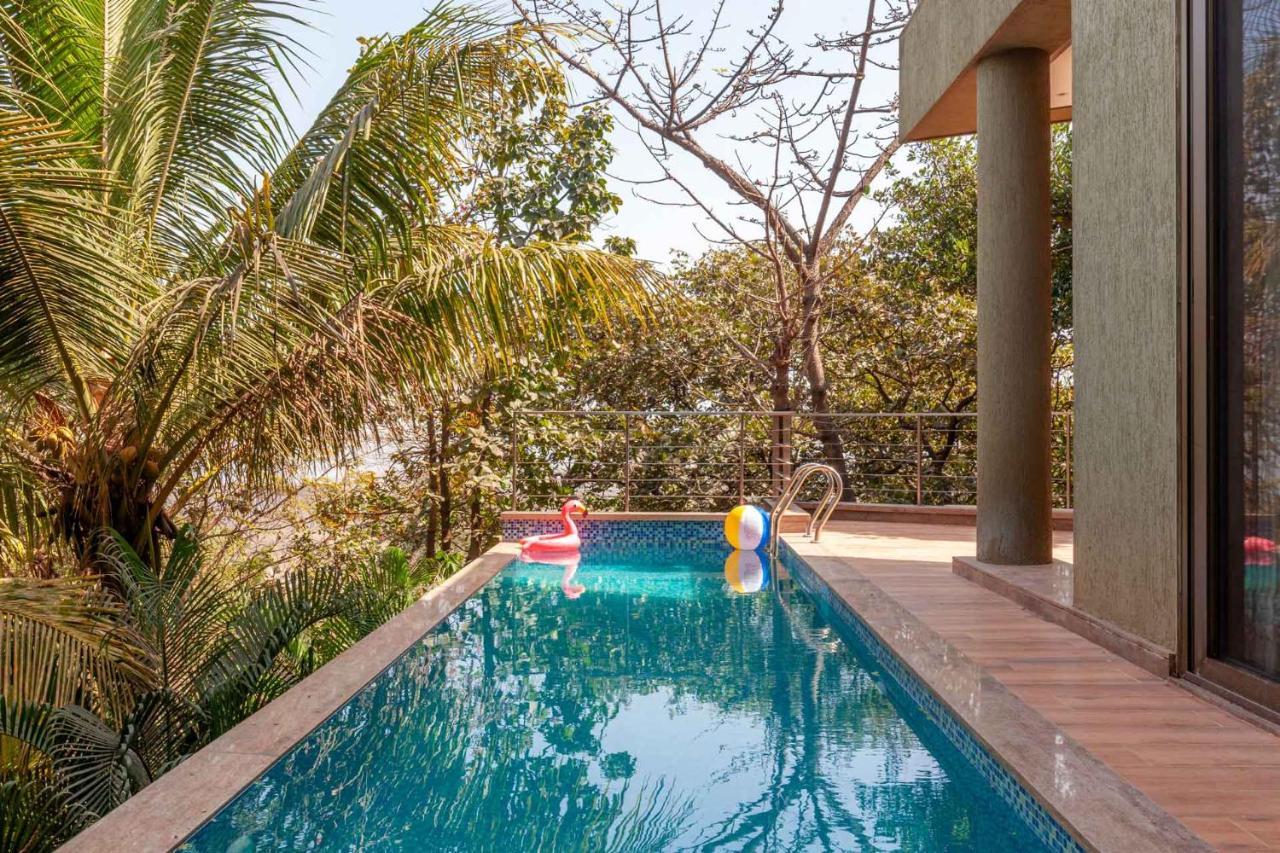 The Blue Horizon By Stayvista - Featuring A Beach-View Villa With A Swimming Pool, Indoor Games, And A Relaxing Balcony อลีบาก ภายนอก รูปภาพ